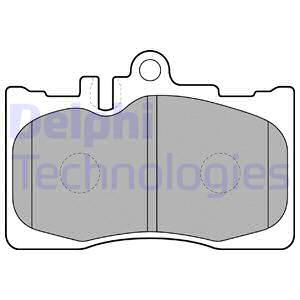 Set placute frana,frana disc punte fata (LP1689 DELPHI) LEXUS,TOYOTA