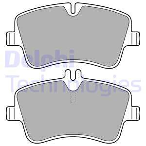 Set placute frana,frana disc punte fata (LP1696 DELPHI) MERCEDES-BENZ