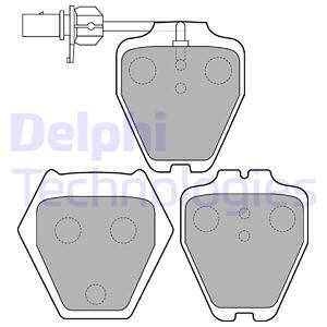 Set placute frana,frana disc punte fata (LP1703 DELPHI) AUDI,VW