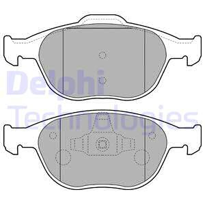Set placute frana,frana disc punte fata (LP1724 DELPHI) FORD