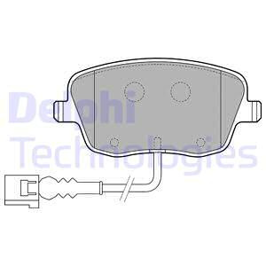 Set placute frana,frana disc punte fata (LP1754 DELPHI) SEAT,SKODA,VW