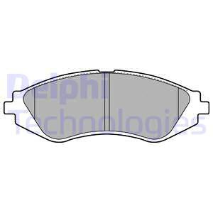 Set placute frana,frana disc punte fata (LP1779 DELPHI) CHEVROLET,DAEWOO