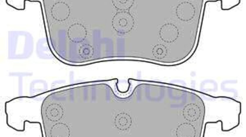 Set placute frana,frana disc punte fata (LP1783 DELPHI) OPEL,SAAB,VAUXHALL