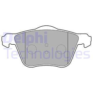 Set placute frana,frana disc punte fata (LP1787 DELPHI) VOLVO,VOLVO ASIA