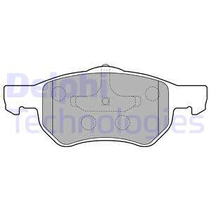 Set placute frana,frana disc punte fata (LP1818 DELPHI) CHRYSLER,DODGE