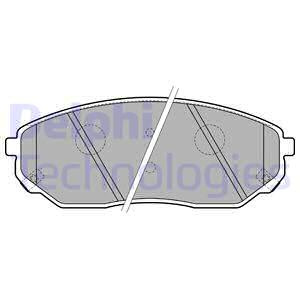 Set placute frana,frana disc punte fata (LP1849 DELPHI) KIA