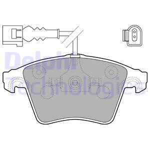 Set placute frana,frana disc punte fata (LP1914 DELPHI) VW