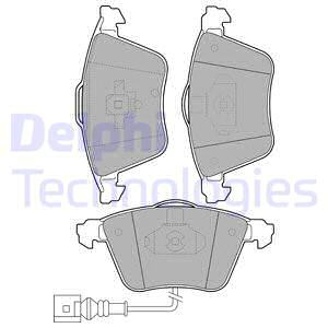 Set placute frana,frana disc punte fata (LP1921 DELPHI) AUDI,SEAT,SKODA,VW
