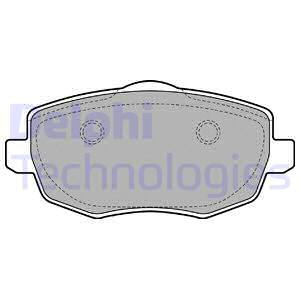 Set placute frana,frana disc punte fata (LP1934 DELPHI) LANCIA