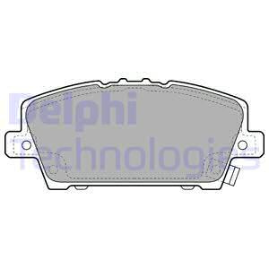 Set placute frana,frana disc punte fata (LP1970 DELPHI) HONDA