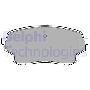 Set placute frana,frana disc punte fata (LP2000 DELPHI) SUZUKI