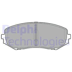 Set placute frana,frana disc punte fata (LP2001 DELPHI) SUZUKI