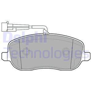 Set placute frana,frana disc punte fata (LP2024 DLP) FIAT