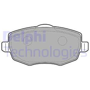Set placute frana,frana disc punte fata (LP2064 DELPHI) LANCIA