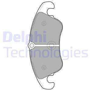 Set placute frana,frana disc punte fata (LP2077 DELPHI) AUDI,AUDI (FAW)
