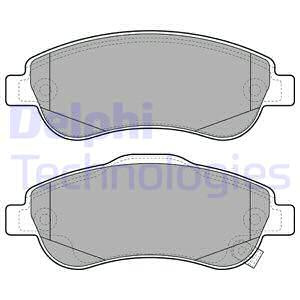 Set placute frana,frana disc punte fata (LP2093 DELPHI) HONDA