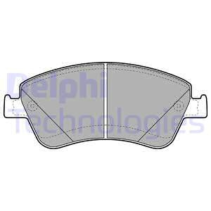 Set placute frana,frana disc punte fata (LP2102 DELPHI) TOYOTA