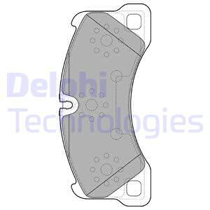 Set placute frana,frana disc punte fata (LP2117 DELPHI) PORSCHE,VW