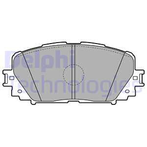Set placute frana,frana disc punte fata (LP2123 DELPHI) TOYOTA