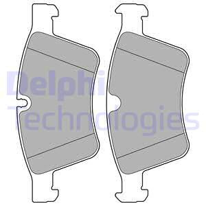 Set placute frana,frana disc punte fata (LP2139 DELPHI) MERCEDES-BENZ