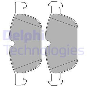 Set placute frana,frana disc punte fata (LP2140 DELPHI) VOLVO,VOLVO ASIA