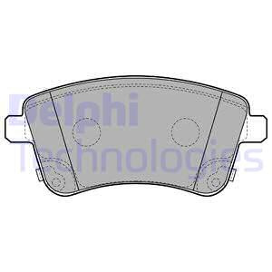 Set placute frana,frana disc punte fata (LP2203 DELPHI) KIA,KIA (DYK)