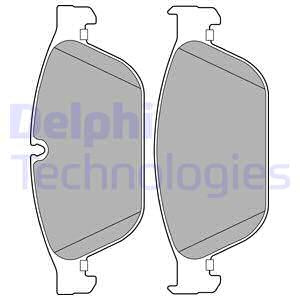 Set placute frana,frana disc punte fata (LP2239 DELPHI) AUDI