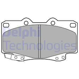 Set placute frana,frana disc punte fata (LP2242 DELPHI) TOYOTA