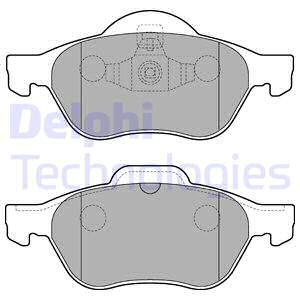 Set placute frana,frana disc punte fata (LP2252 DELPHI) RENAULT