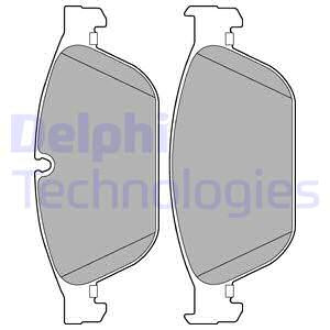 Set placute frana,frana disc punte fata (LP2292 DELPHI) AUDI