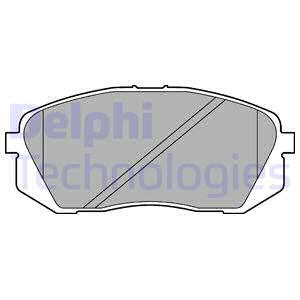 Set placute frana,frana disc punte fata (LP2294 DELPHI) HYUNDAI,KIA