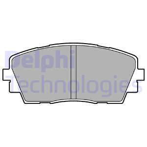 Set placute frana,frana disc punte fata (LP2296 DELPHI) KIA