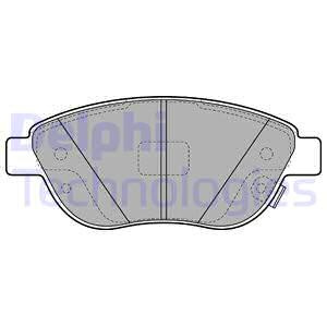 Set placute frana,frana disc punte fata (LP2476 DELPHI) FIAT