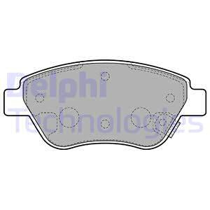Set placute frana,frana disc punte fata (LP2478 DELPHI) OPEL,VAUXHALL