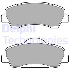 Set placute frana,frana disc punte fata (LP2485 DELPHI) Citroen,PEUGEOT