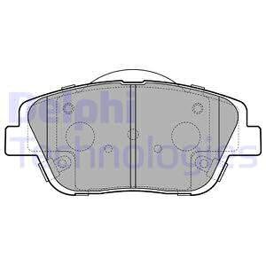Set placute frana,frana disc punte fata (LP2688 DELPHI) HYUNDAI,KIA