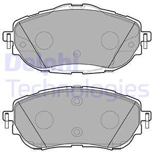 Set placute frana,frana disc punte fata (LP2691 DELPHI) TOYOTA