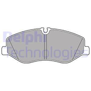 Set placute frana,frana disc punte fata (LP3138 DELPHI) MERCEDES-BENZ