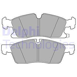 Set placute frana,frana disc punte fata (LP3173 DELPHI) JEEP,MERCEDES-BENZ