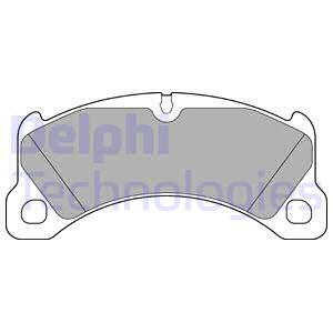 Set placute frana,frana disc punte fata (LP3217 DELPHI) PORSCHE
