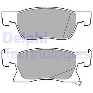 Set placute frana,frana disc punte fata (LP3238 DELPHI) OPEL,VAUXHALL