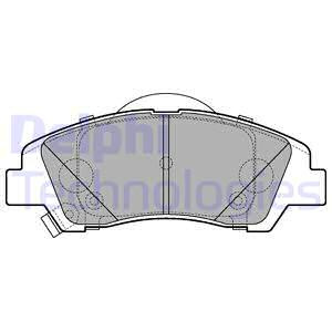 Set placute frana,frana disc punte fata (LP3265 DELPHI) HYUNDAI