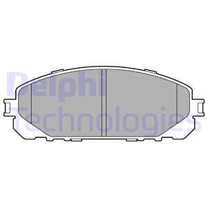 Set placute frana,frana disc punte fata (LP3271 DELPHI) JEEP