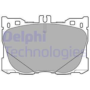 Set placute frana,frana disc punte fata (LP3276 DELPHI) MERCEDES-BENZ