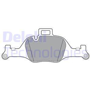Set placute frana,frana disc punte fata (LP3299 DELPHI) BMW,BUICK