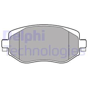 Set placute frana,frana disc punte fata (LP3306 DELPHI) RENAULT