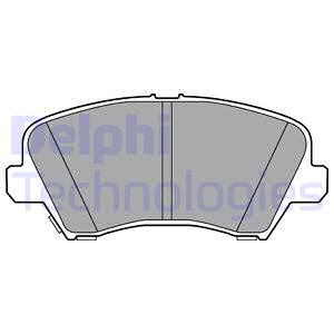 Set placute frana,frana disc punte fata (LP3361 DELPHI) HYUNDAI,KIA