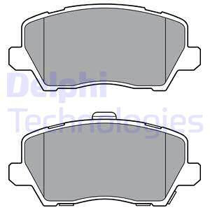Set placute frana,frana disc punte fata (LP3363 DELPHI) KIA
