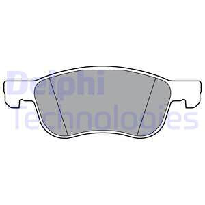 Set placute frana,frana disc punte fata (LP3365 DELPHI) FORD