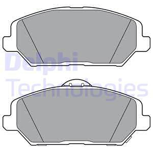 Set placute frana,frana disc punte fata (LP3385 DELPHI) HYUNDAI,KIA